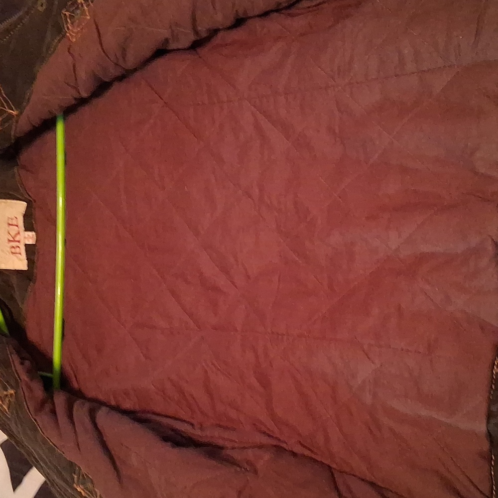 BKE Dark Brown Quilted Jacket - Picture 3 of 5